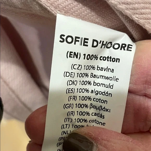 Sofie D'Hoore Soft Pink Maxi Dress (bw) - Picture 4 of 9